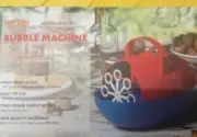 Bubble Machine, Kiticute Automatic Bubble Machine for Kids, Portable Bubble...