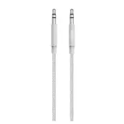 Belkin MIXITUP 3.5mm Audio Cable - 1.2m - Silver Metallic [AV10164BT04-SLV]