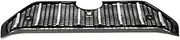 BTRWEDOW Car Style Protector Decoration Accessories Front Air Vent Center Net Hood Mesh Racing Grille Trim Compatible for Toyota RAV4 2020-2025(With Hole)