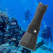 HG XHP70 Professional Diving Torch 10000lm Strong Light Flashlight For 150m