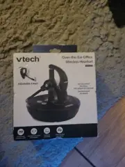 VTech Wireless Noise Canceling Mono Headset, Over-The-Ear, Graphite (VH6220)