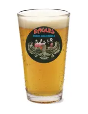 Eagles - Rock and Roll - 16oz Pint Beer Glass Seltzer Pub Barware Tea Cocktail
