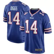 Nike Men's Stefon Diggs Buffalo Bills Vapor F.U.S.E. Limited Jersey, Blue, XL