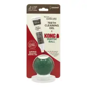 TropiClean Enticers Kong Dental Ball & Smoked Beef Brisket Gel Large (7cm) | For Dogs