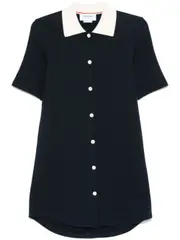 [Thom Browne] Thom Browne-Abito Corto A Coste-Donna 38 IT