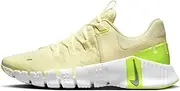 [Nike] Women's W Free Metcon 5 Sneaker, 0, Citron Tint Cool Grey Volt Summit White, 11 US