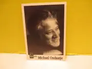 Booksmith Author Trading Card #546 MICHAEL ONDAATJE 2002 for THE CONVERSATIONS