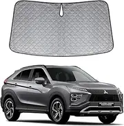 OTTO Shades 6 Layers Thick WindScreen Sunshade for Mitsubishi Eclipse Cross 2017-2024 Premium UV Protection Foldable Windshield Sun Visor Heat Shield Cover Make Car Cooler