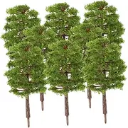 KONTONTY Scenery Model Trees Pcs Dark Plastic Trees Scale Architectural Landscape Decor