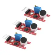 Sound Microphone Sensor Detection Module with DO AO for Arduino UNO R3 AVR 3pcs