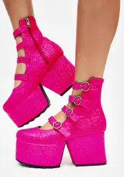 [Lamoda] Pink Moonlight Sonata Platform Heels