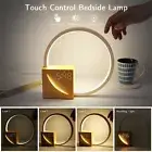 Bedside Lamp Touch Table Lamp With Natural Sounds, Desk Lamp With Alarm Clock, T
