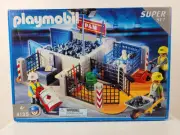 Playmobil 4135 Super Set Depot Site New Barrel Dolly Pallet Jack New 2006