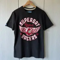 在飛比找蝦皮購物優惠-Superdry 極度乾燥 黑色美式短袖T恤 Size：S 