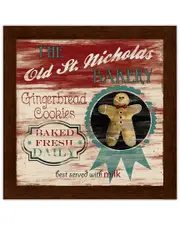 Courtside Market Old St. Nick Bakery Framed Art