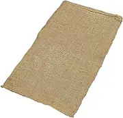 Single Heavy Duty Small Natural Hessian Bag Jute Sisal Sack for Flood Rescue Garden Produce Chaff Farm Storage Animal Clothes Cover Landscaping 50cm W x 75cm H