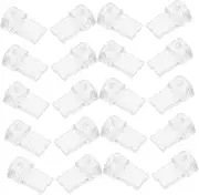BCOATH 20pcs Universal Phone Charging Port Grime Plugs Small Phone Charging Port Stopper Plastic Grime Plugs with Hole Convenient Charge Port Plug Compatible for Lightning Port