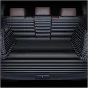 Car Boot Protector for Benz C Class W204 W205 W206 S204 S205 Full Coverage Car Trunk Mat Car Trunk Mats(Black Beige,C S204 2010-2013)