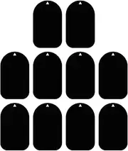 Bicycles Sealed Wheel Sticker,10 Pieces Wheel Valves Protective Sticker | Bicycles Rims Parts, Black Cycling Accessories for All Women Men Cycling Lovers