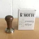 Motta ø 51mm La Pavoni Post 2000 Brown Wooden Coffee Tamper - Made In Italy