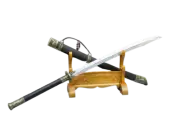 Qilin Oxtail Saber Qing Dynasty Replica Blade