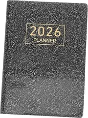 NUOBESTY Size 2026 Mini Daily Planner Compact Pocket Calendar With Cover English Monthly And Weekly Pocket Planner For Purse