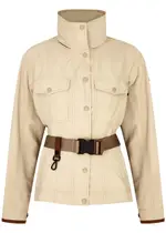 Moncler Meyen Belted Shell Jacket - Beige - 4 (UK 16 / XL) 4 (UK 16 / XL)