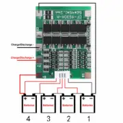 4S 14.8V 30A BMS PCB Protection Board 18650 Li-ion Battery Cell BalaU Jw