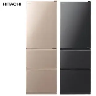 HITACHI 日立 RV41C 冰箱 3門 394L 獨立保鮮室 自動製冰室