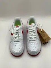 Nike Women's Size 7.5 Air Force 1 '07 Next Nature White Gym Red Shoes DV3808-105