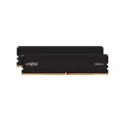 Crucial Pro 32Gb 2X16Gb Ddr5 Udimm 6000Mhz Cl36 Black Gaming Memory