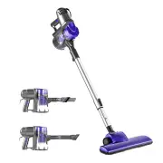 Devanti Corded Handheld Bagless Vacuum Cleaner - Purple and Silver