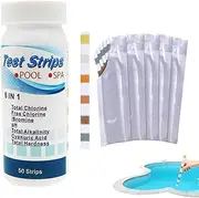 Pool and Spa Test Strips | 50 Spa Test Strips for Hot Tub,Pool Water Test Kit, Effective Water Tester Strips for Pool Water Tests