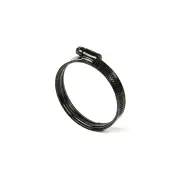 SAAS Higher Pressure Hose Clamp - Dual Bead Black Stainless Steel 57mm