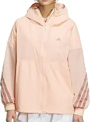 [adidas] Women's Light Water Repellent Full-Zip Hoodie