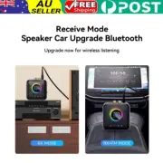 5.4 Bluetooth FM Transmitter Adapter Audio Receiver Lossless U Disk One to Two