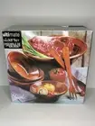 Vintage NEW IN BOX Pomerantz 7 Pc Ultimate Wood Salad Bowls/Servers