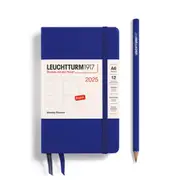 Weekly Planner 2025, Hardcover (Ink) - A6