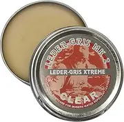 [Romantizm] Alt Berg Leder-Gris MK.2 Extreme Leather Boot Polish/Wax 100g Tin – High Oil Content | Black Boot Polish & Leather Conditioner for Waterproof Boots & Shoe Care, Clear, 100g Tin