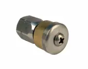 Erie Tools Rotating 1/8" Sewer Jetter Drain Cleaning Nozzle 5.5 Orifice