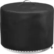 Fire Pit Cover for Solo Stove Yukon 2.0, 27 Inch Waterproof Heavy Duty Round Fir