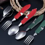 German Boy Scouts Camping Fox Outdoor Knife Fork and Spoon Kfs Set Outdoor