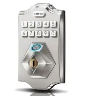 KS2 Fingerprint, Keyless Entry Deadbolt with Keypad, Electronic Deadbolt, Smart