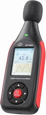 Benetech GT1355 Decibel Meter, Sound Level Reader Monitor, 30dB to 130dB