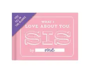 Knock Knock What I Love about You, Sis Book Fill in the Love Fill-in-the-Blank Book & Gift Journal