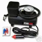 Portable Mini Air Compressor 12Volt 12v DC Electric Tire Inflator Pump 250PSI