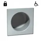 Presale Jd Macdonald Security 10-110 Square Toilet Roll Holder Recessed - Silver