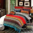 Duvet Cover Set Boho Exotic Bedding Set Single Size Decorative Bedspread