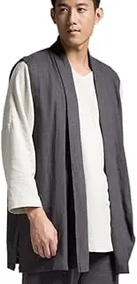 [ZanYing] Buddhist Meditation Zen Clothing Casual Vest Men