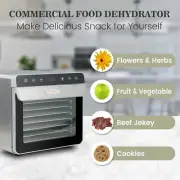 Hakka 8 Trays Food Dehydrator Meat Fruit Jerky Vegetables Dryer Machine 700W